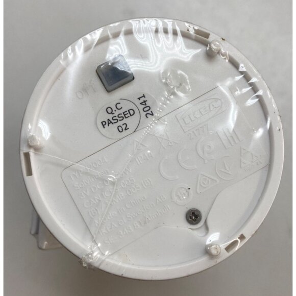 Ikea SOLVINDEN LED Light, Battery Operated, Outdoor/Indoor White 5 3/4", NEW - Picture 4 of 4